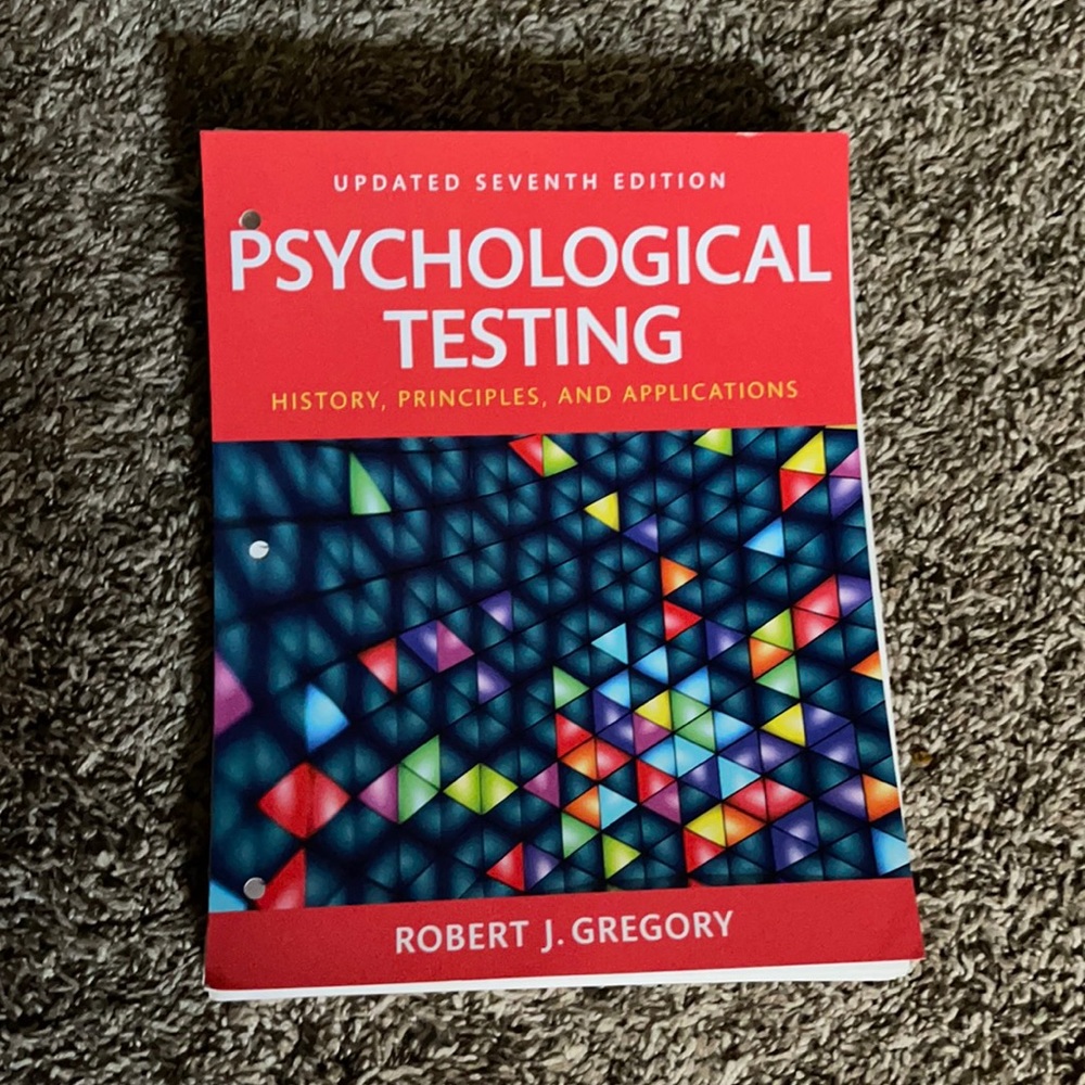 Psychological Testing 7th Edition loose leaf